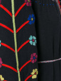 long sleeve embroidered dress