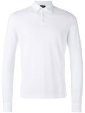 longsleeved polo shirt