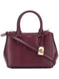 mini double zip tote