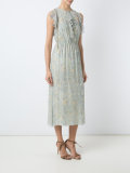 silk midi dress