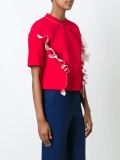 ruffle sweatshirt