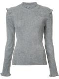cashmere ruffle jumper