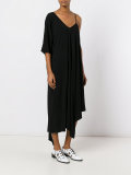 jersey one shoulder dress