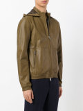 hooded zip up jacket