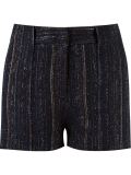 stripped knitted shorts
