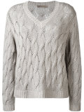 cable knit jumper