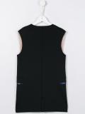 sleeveless double face coat