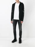 distressed skinny jeans