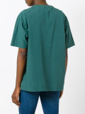 pocket detail crew neck T-shirt