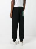 contrast stripe track pants