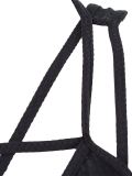 strappy design bra
