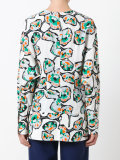 Whisper print blouse
