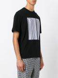barcode print T-shirt