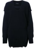 raw edge 'Maiko' blouse