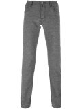 skinny fit trousers