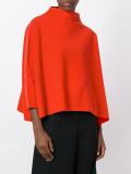 loose high neck jumper