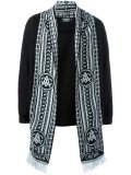 'Ross Silver' scarf cardigan