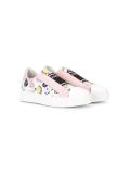 printed slip-on sneakers