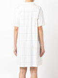 checked polo shirt dress