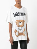 bear print T-shirt