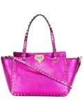 'Rockstud'梯形手提包