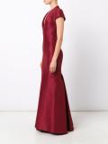 v-neck gown 