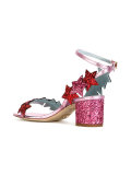 glitter stars sandals 