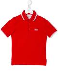embroidered logo polo shirt 