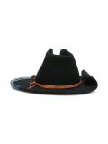 feather embellishment hat