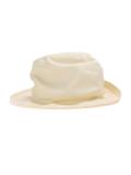 wrinkled panama hat