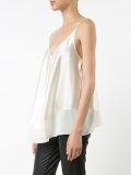 flared tank top