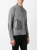 zipped cardigan 