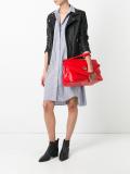 flap closure tote