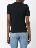 flamingo print T-shirt