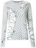 printed blouse