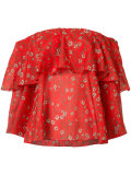 floral blouse