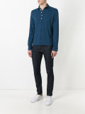 half-placket collar shirt