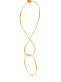 Infinity twist earrings
