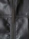zip up leather jacket 