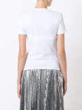 chest logo print T-shirt