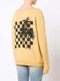 check palm tree sweatshirt