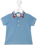 Web polo collar shirt