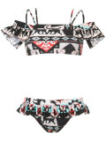 ruffled bikini set