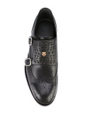 studded tiger's head brogues