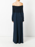 off-shoulder knit top dress