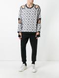 Inside Out cut-off sweartshirt