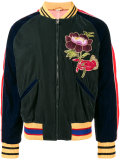 embroidered bomber jacket