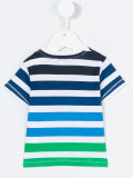 striped logo t-shirt