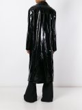 'Hardcore' printed long coat