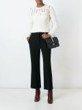 lace detail jumper